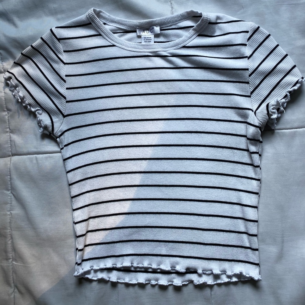 Black and White Stripped T-Shirt